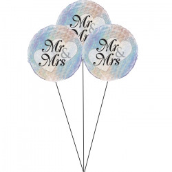 Mr and Mrs Sweet Balloon(Bunch Of Three)